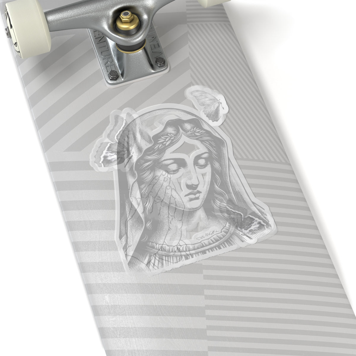 DVN ANGEL Virgin Mary Sticker